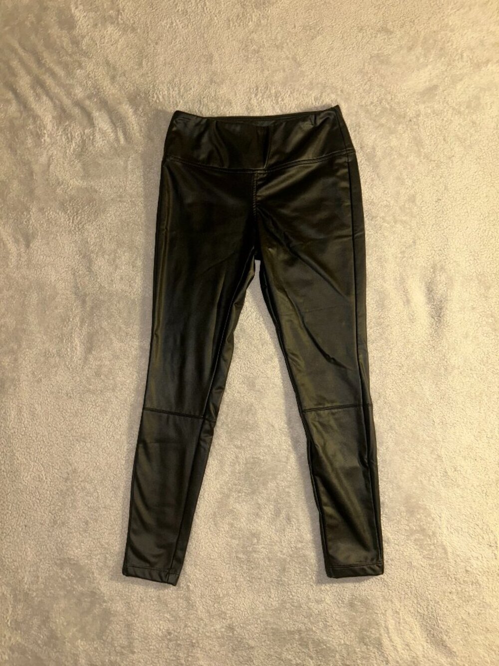 Target Black Faux Leather Skinny Pants